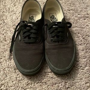 Barley worn VANS , size 9 women’s